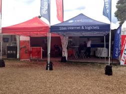 Grande Semaine de Fontainebleau   Tout est prêt pour vous accueillir sur le stand Haras des Princes